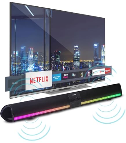 Caixa de Som Soundbar 2 Canais 90w Home Theater 105 dB Bluetooth